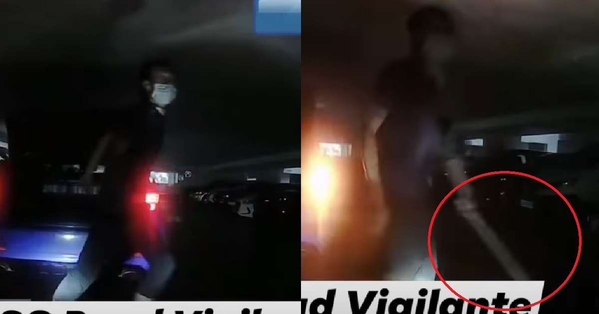 TAXI DRIVER TAKES METAL PIPE & THREATEN DRIVER AFTER GETTING HONKED AT