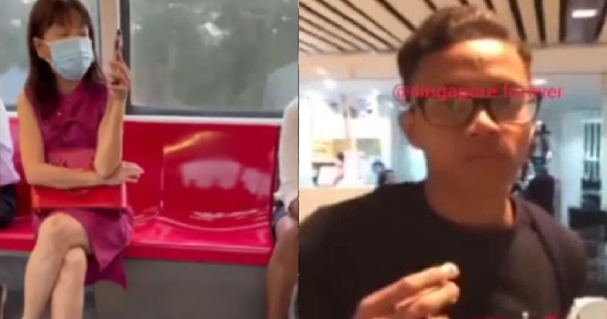 RACIST AUNTIE ACCUSES MALAY GUY OF “INTIMIDATING HER”, GUY LOOKS LOST & CONFUSED
