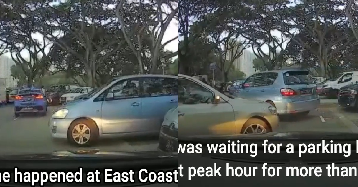 DRIVER HAS HIS PARKING LOT STOLEN BY OTHER CAR, TWICE IN THE SAME DAY