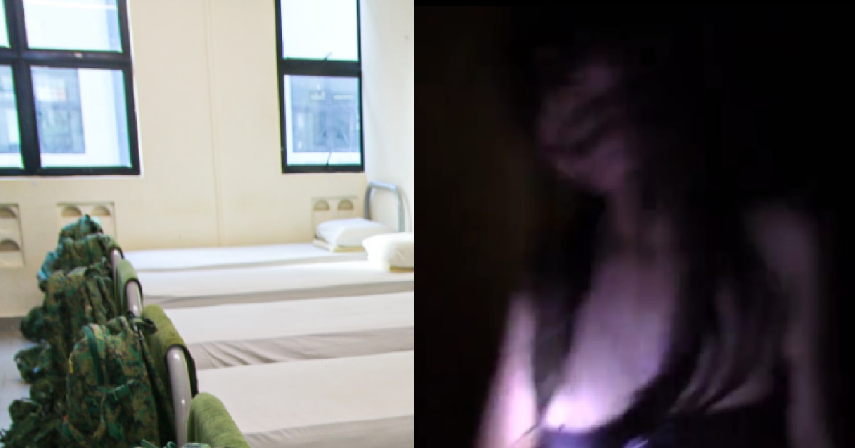 GUY SHARES SPOOKY INCIDENT DURING NS, WHOLE BUNK HAD SAME NIGHTMARE OF WOMAN