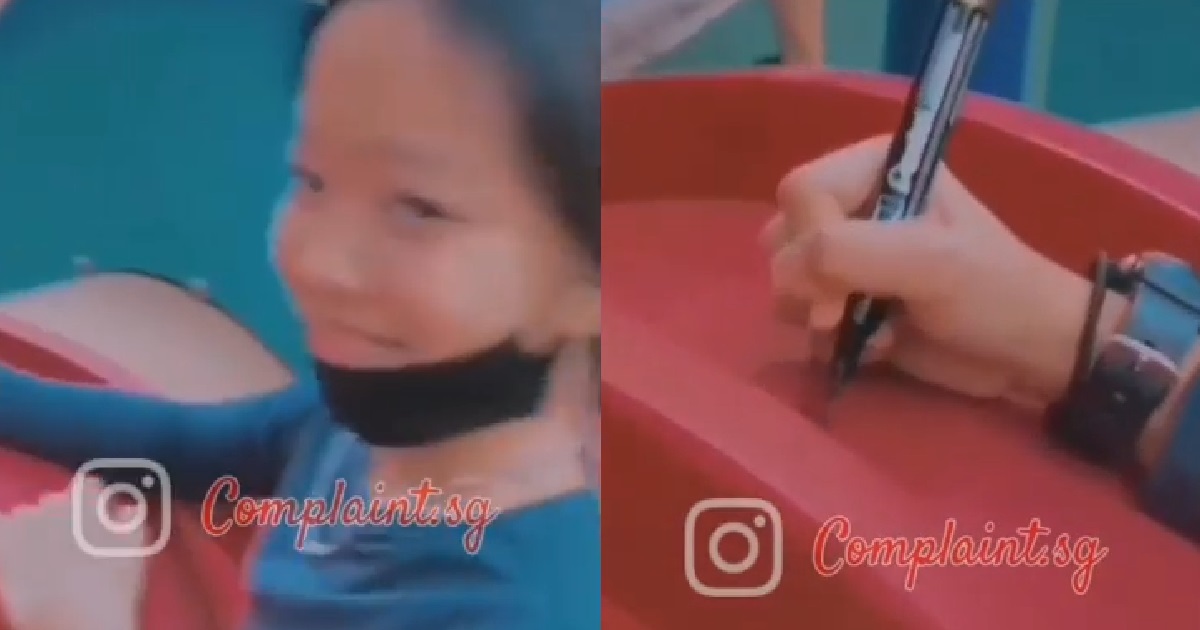 XMM VANDALISE PLAYGROUND TO SHOW OFF HER ARTISTIC TALENT