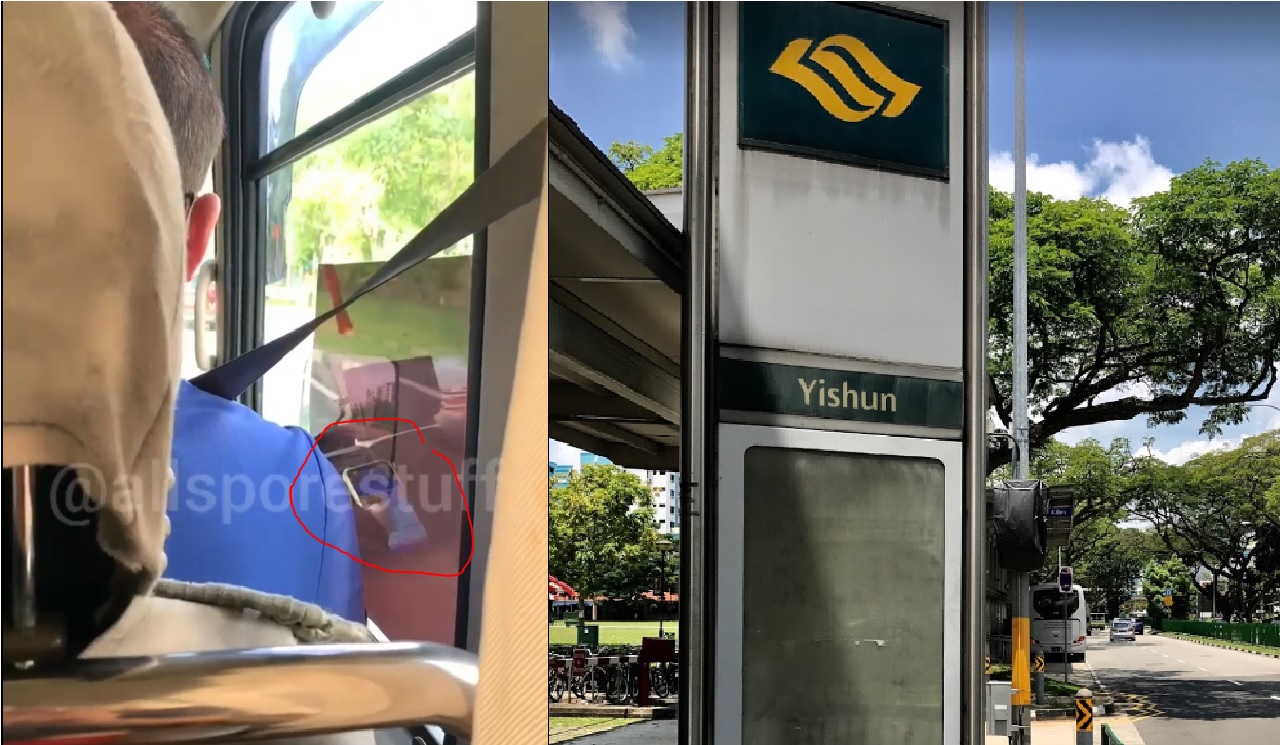 YISHUN BUS DRIVER PLAY MOBILE GAME RISKING ALL PASSENGERS LIFE