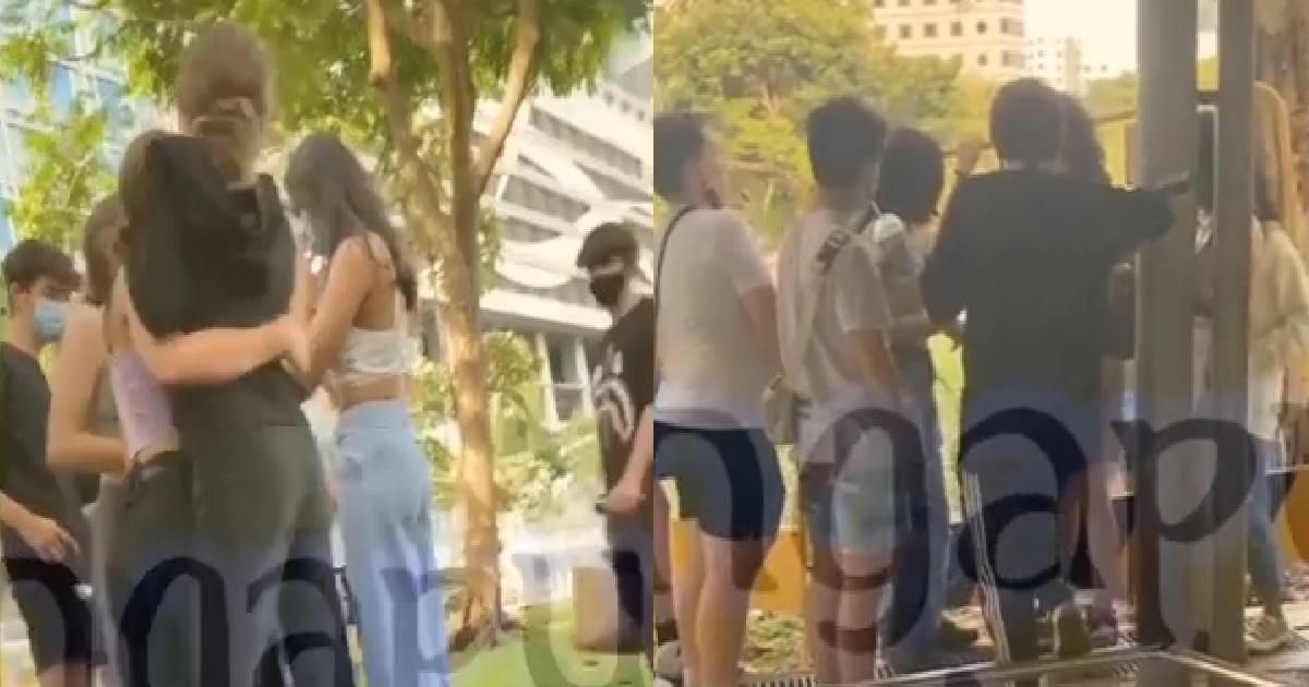 ANG MOH YPS SEEN GATHERING IN GROUPS OF 10, NEVER WEAR MASK HUG PEOPLE