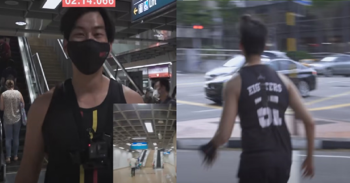 GUYS VERY CONFIDENT IN THEIR FITNESS, TRY TO RACE THE MRT