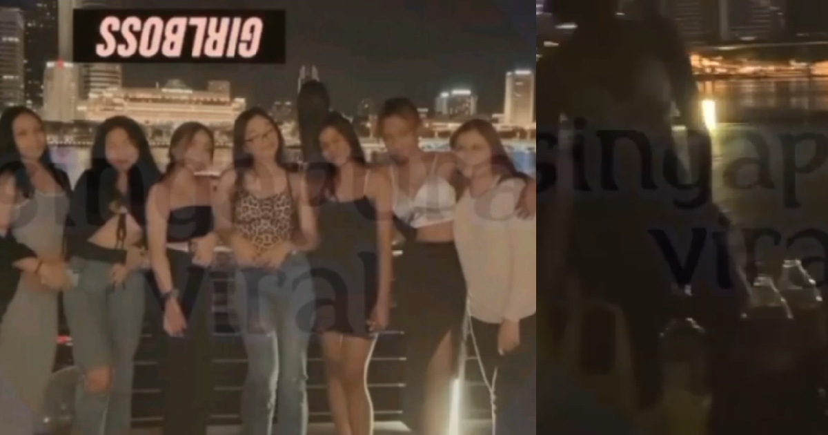 YPs ALLEGEDLY HOLD ALCOHOL INFUSED PARTY AT S’PORE RIVER. MORE THAN 10 PAX
