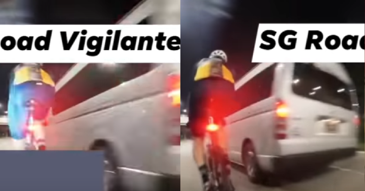 GRP OF CYCLIST COMPLAIN AS THEY HOG THE MIDDLE LANE & ALMOST GOT SMASHED