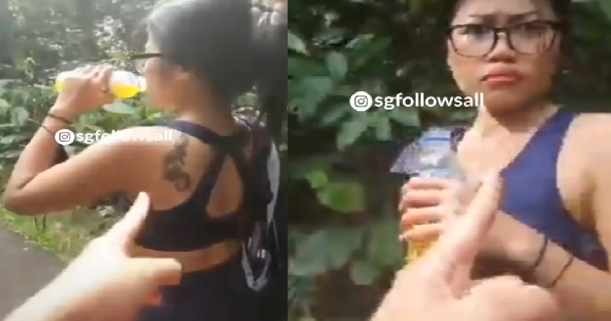 AUNTIE SHOUT AT GIRL: “WEAR YOUR CLOTHES PROPERLY, I’M WARNING YOU! YOU SH*T!”