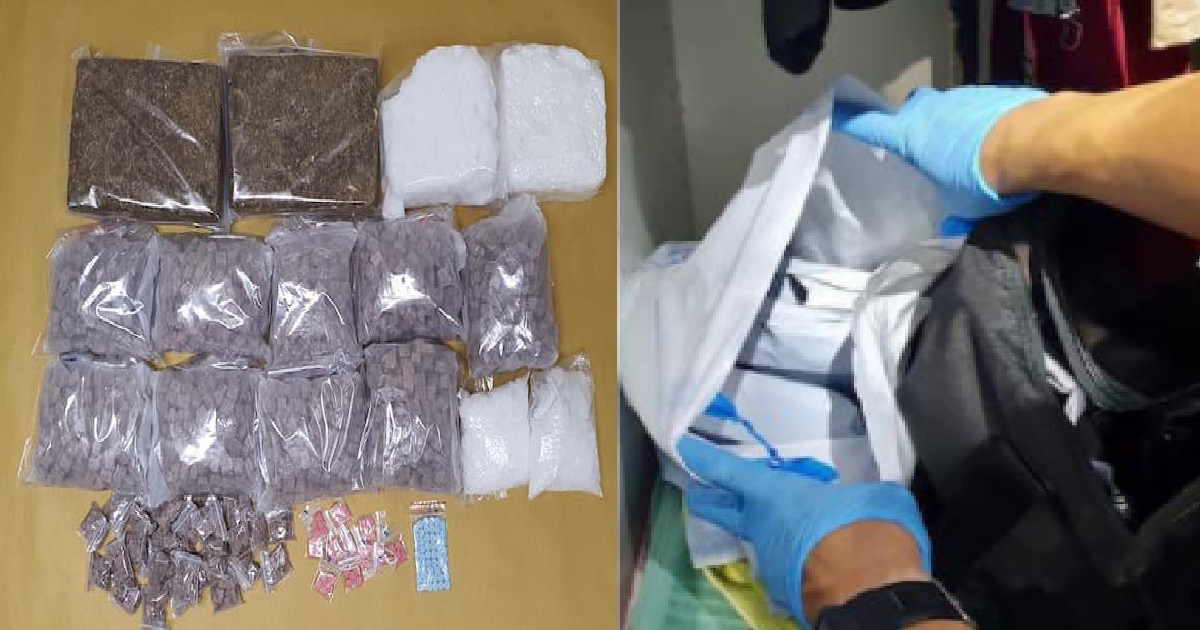 MORE THAN 10KG OF DRUGS SEIZED BY CNB, MOTHER-OF-2 ARRESTED