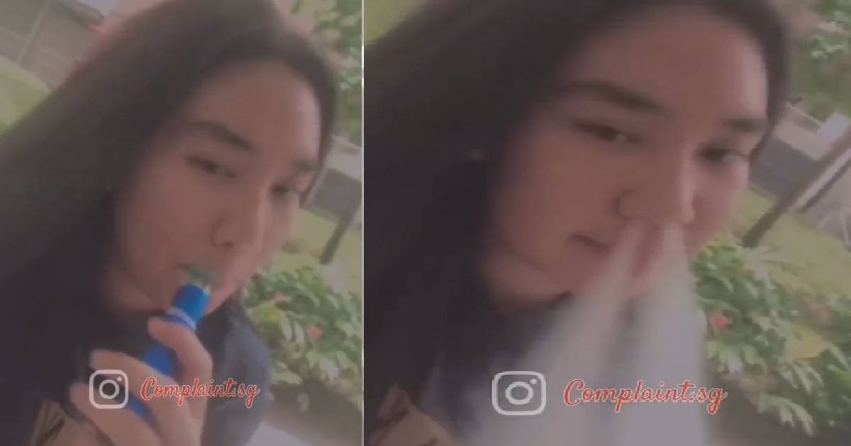XMM ILLEGALLY VAPING BECAUSE HER DREAM IS TO BECOME A STEAM ENGINE