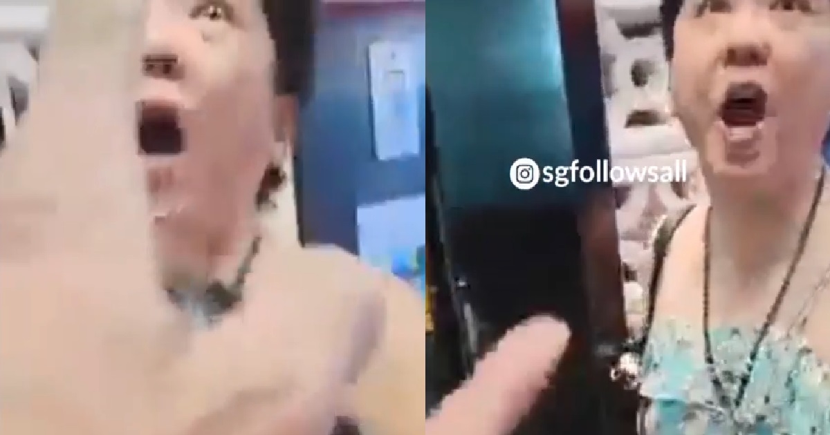 AUNTIE NEVER WEAR MASK, SHOUT AT GUY: “GET LOST LAH! YOU CRAZY!”