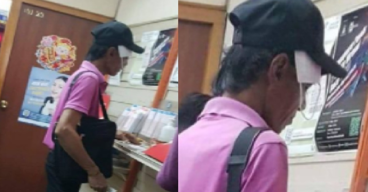 UNCLE WANT TO SHOW YOU HOW HE PROTECT HIMSELF FROM COVID-19
