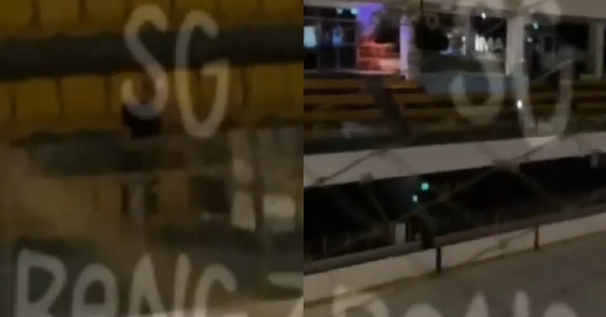 GUY SINGING TO HIMSELF AT CLOSED JCUBE, YP ASK HIM TO “MAI KAOPEI LAH KNNBCB”