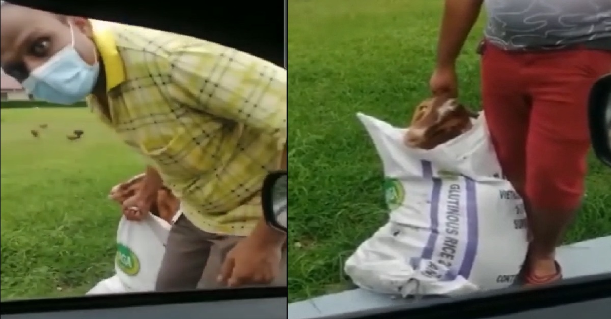 MAN TRY TO BOARD TAXI WITH HIS GOAT, DRIVER STRESSED: “EH! KAMBING TAK BOLEH LAH!”