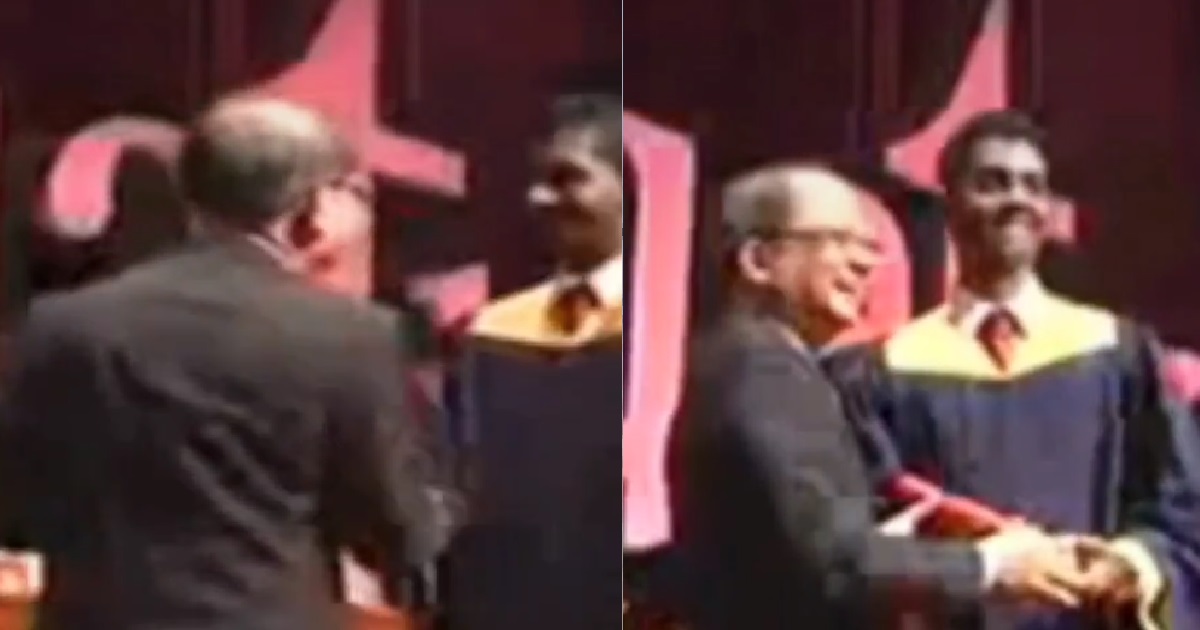 ANNOUNCER PRONOUNCED NAME WRONGLY AT GRADUATION, “GANESAN” BECOME “KANINA”
