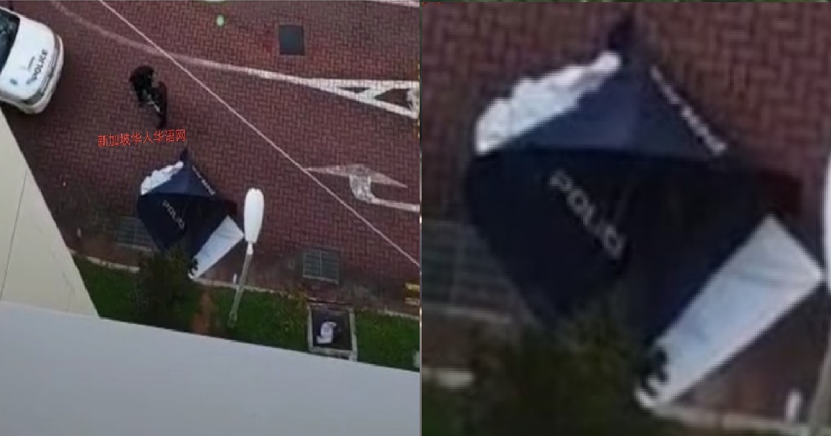 DEAD BODY FOUND AT JURONG WEST, ALLEGEDLY JUMPED DOWN FROM HDB