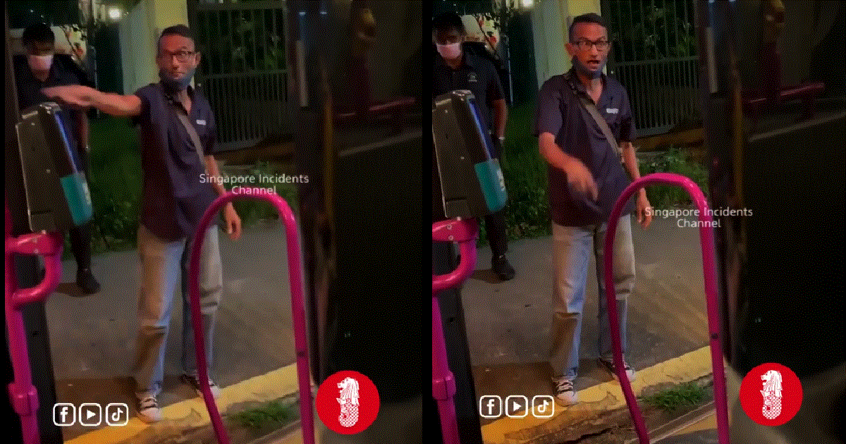 MAN NEVER WEAR MASK PROPERLY & THREATEN BUS CAPTAIN