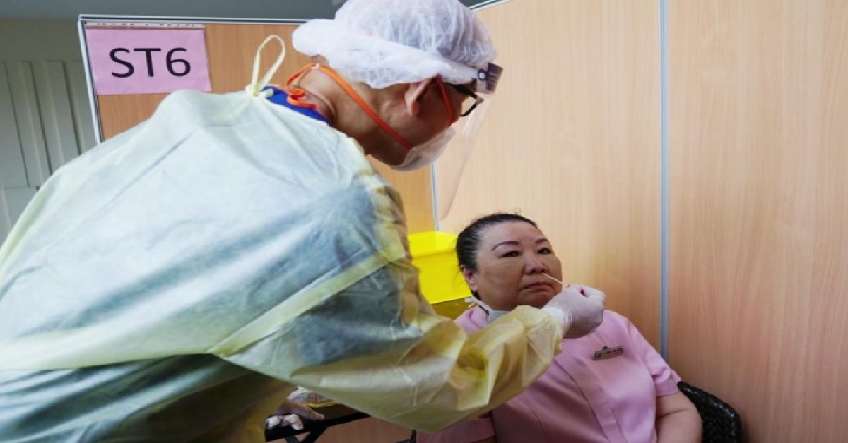 MASS COVID-19 SWAB TESTS FOR HOSPITAL STAFF TO START
