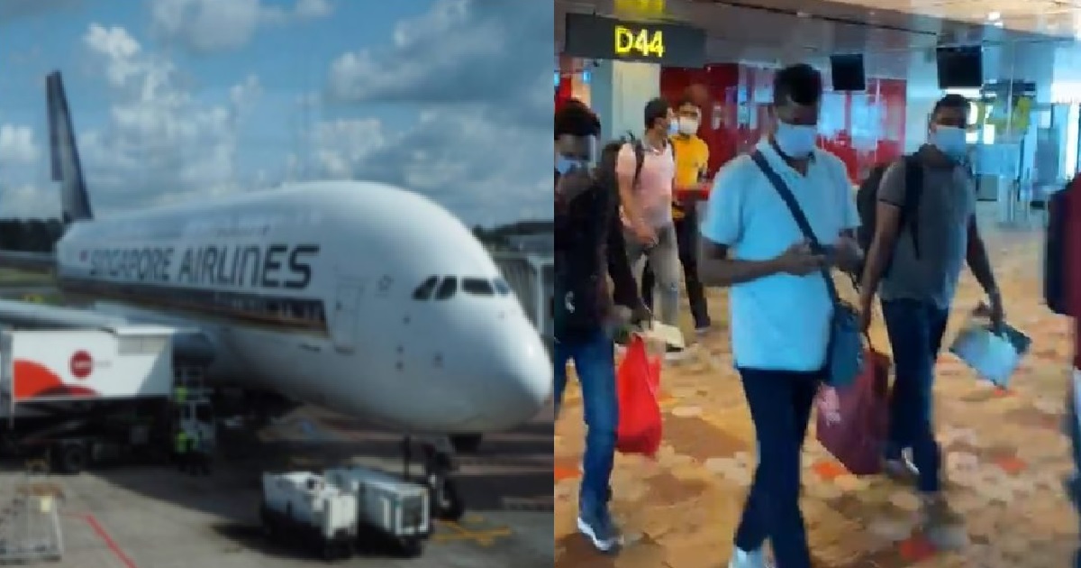S’PORE RECEIVES ABOUT 25 ARRIVALS FROM INDIA EACH DAY