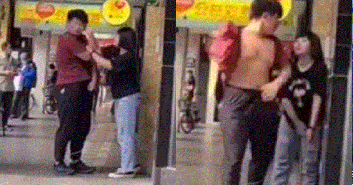 XMM RIPS OFF BF’S SHIRT & SLAP HIM IN THE FACE AS HE CANT AFFORD TO BUY COSMETICS