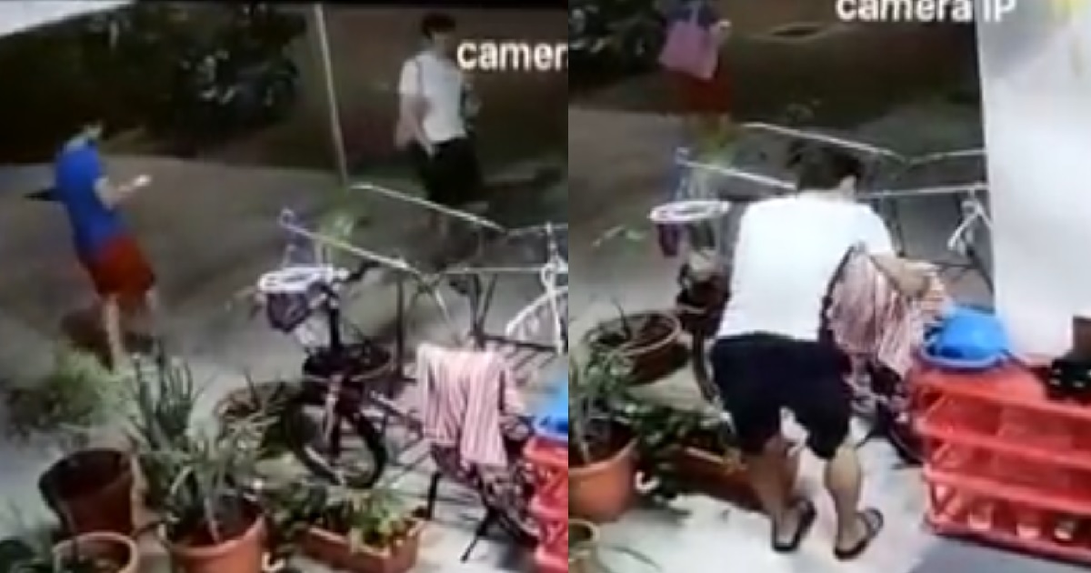 CHEAPO COUPLE ALLEGEDLY SHOW UP EVERY EVENING TO STEAL RESIDENTS’ LAUNDRY