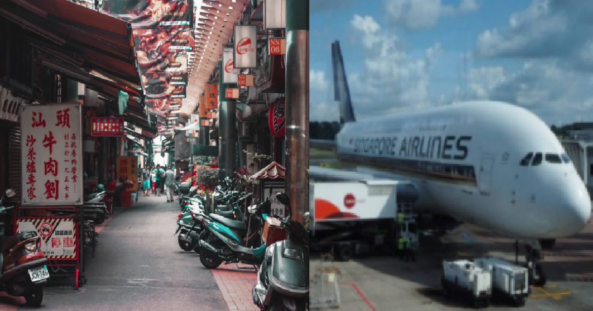 TRAVELLERS COMING INTO S’PORE FROM TAIWAN, MUST NOW SERVE 21-DAY SHN