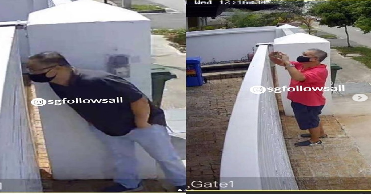 TWO UNCLE PEEPED INTO OTHER PEOPLE’S HOUSE AND TOOK PHOTO