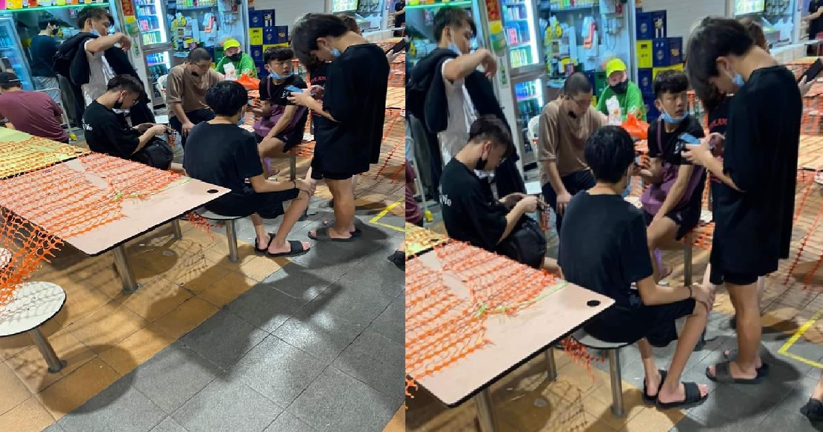 YPS GATHER AT COFFEESHOP IN GROUP OF 7 BECAUSE THEY DON’T GIVE A F***