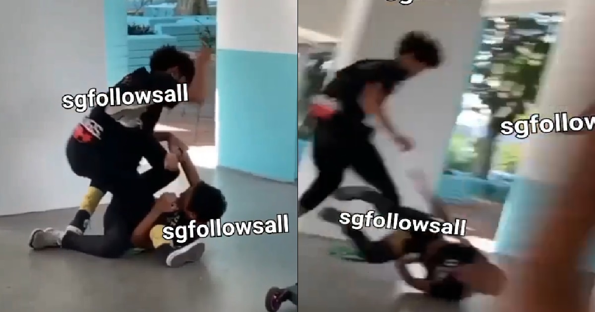 YPS FIGHTING AT VOID DECK, GUY DOWN ON THE GROUND BUT STILL KENA HOOT