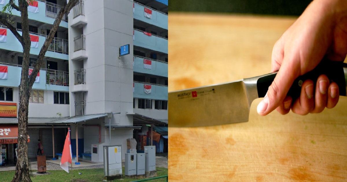 GUY ALLEGEDLY ON DRUGS, TAKE KNIFE ATTACK STRANGERS IN THEIR FLAT