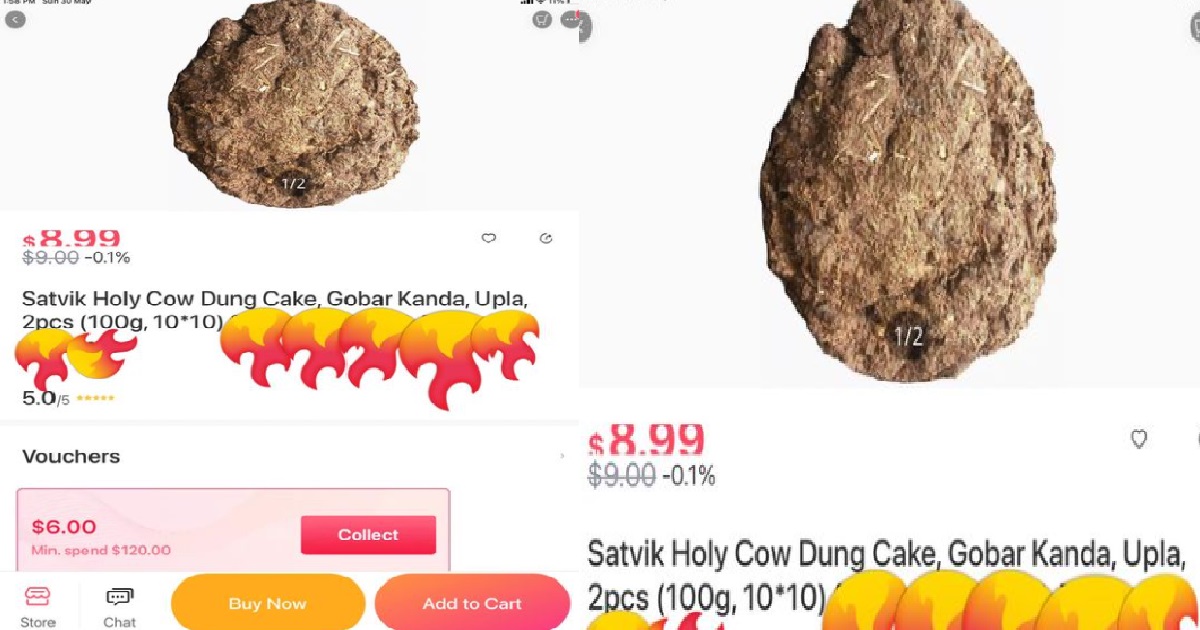 LAZADA ALLEGEDLY SELLING “HOLY COW DUNG” ON THEIR PLATFORM