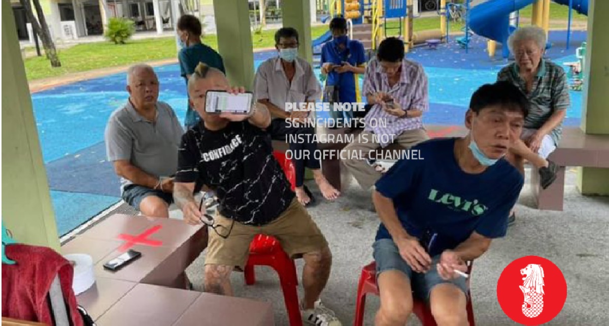 8 UNCLES GATHERS FOR AH PEK PARTY AT TIONG BAHRU, AS IF NO LAW