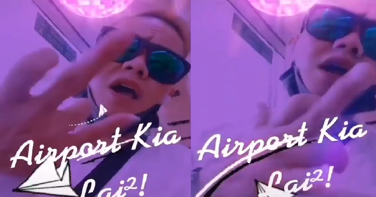 369 GANGSTER CHANT GANG POEM & FLASH GANG SIGN, “AIRPORT KIA LAI!”