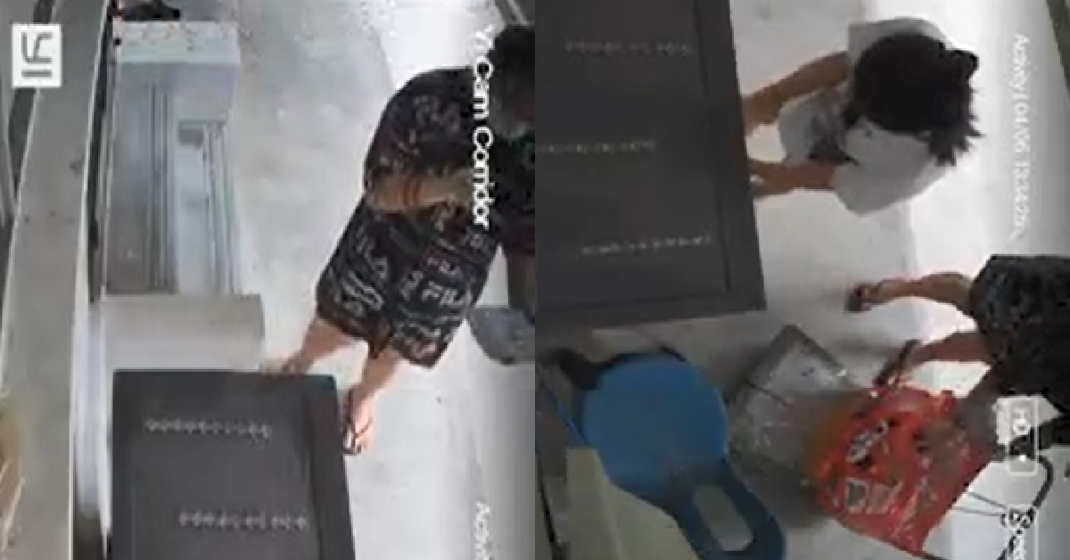 2 XMM STAFF FAKED DELIVERY OF PARCEL AND STOLE IT
