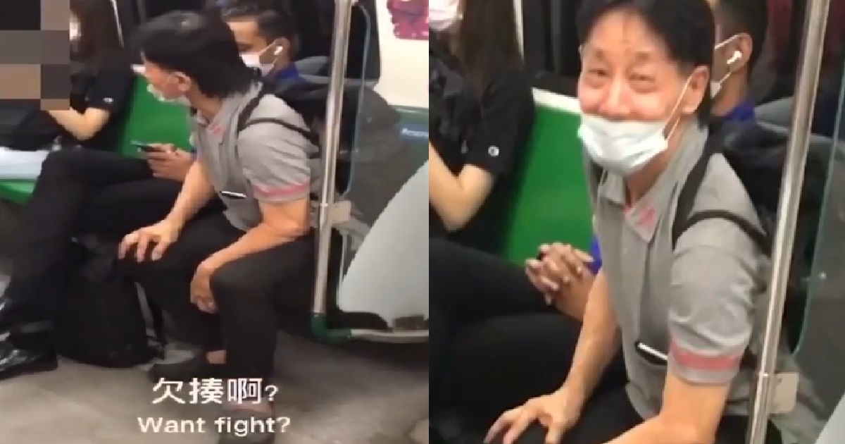 UNCLE REFUSED TO WEAR MASK PROPERLY, SCOLD PASSENGERS: “YOU POLICE OR POLICE DOG?”