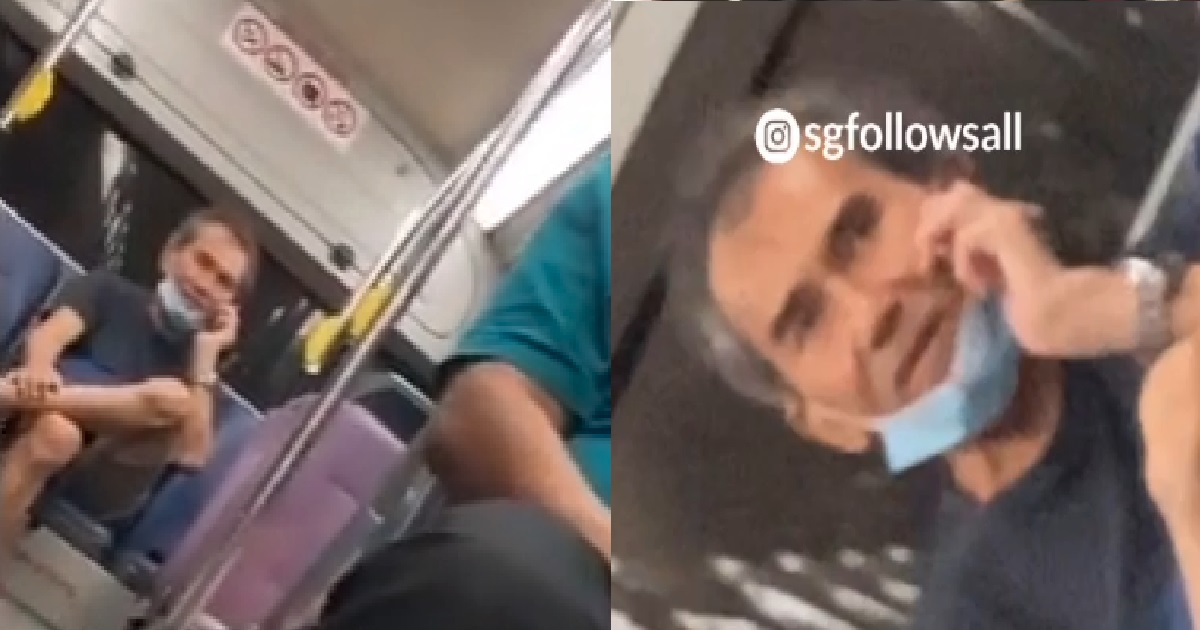 INDIAN GIRL RACIALLY HARASSED BY UNCLE INSIDE BUS