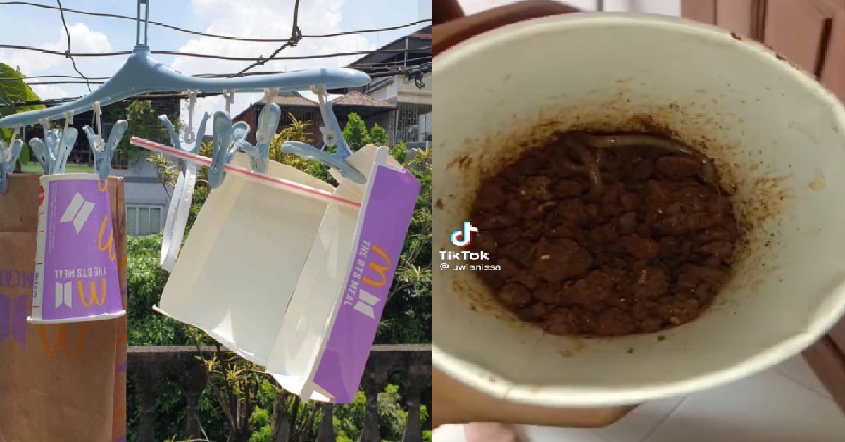 BTS FAN DEVASTATED BECAUSE HER FATHER USE HER BTS CUP TO STORE WORMS