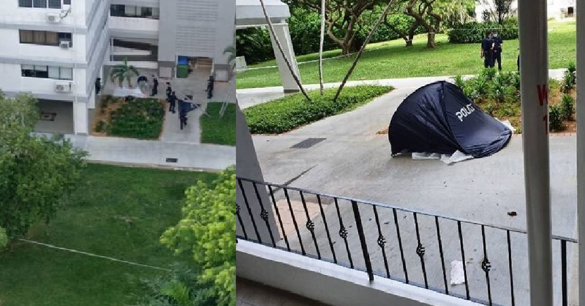 38 Y.O FOUND DEAD AT FOOT OF MARINE PARADE CONDOMINIUM