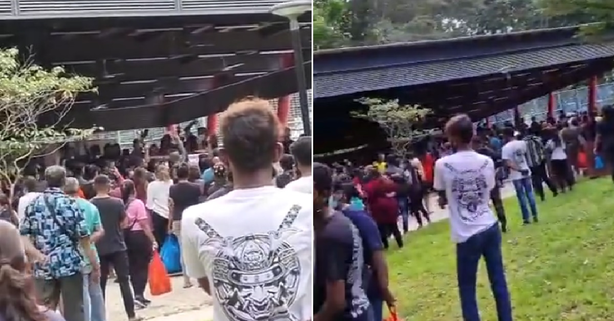 NEW FOOTAGE OF GANGSTERS & ALMOST 200 PEOPLE AT BOON LAY FUNERAL