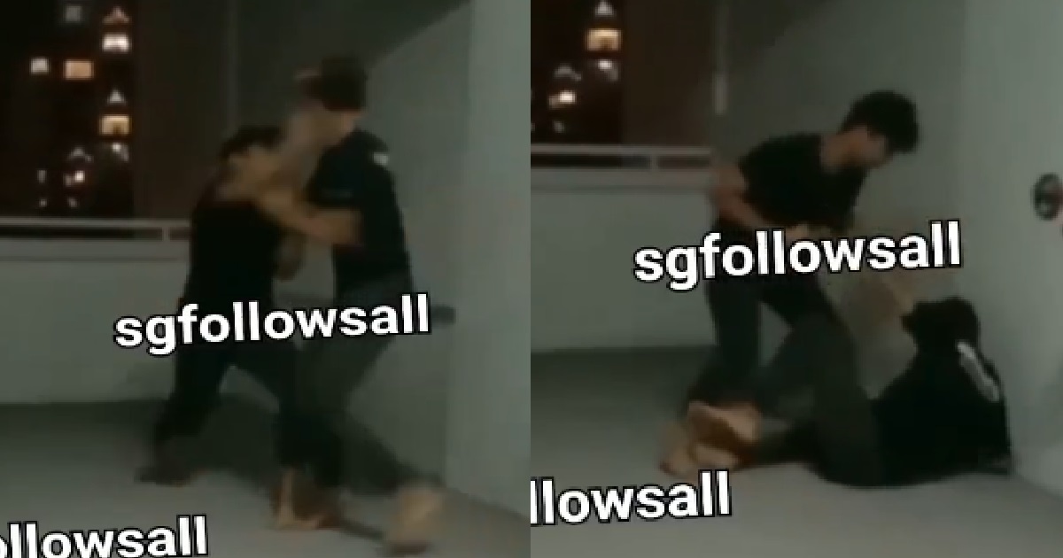 YPS FIGHTING AT STAIRCASE, GUY PUNCHED IN THE FACE UNTIL FORGET IC NUMBER