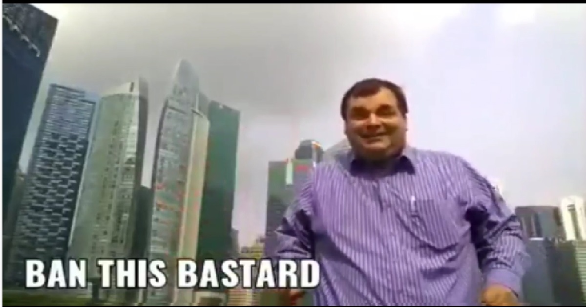 FOREIGNER COMPLAIN SINGAPOREANS ARE NASTY F**ERS AND SPINELESS DOGS IN VIDEO