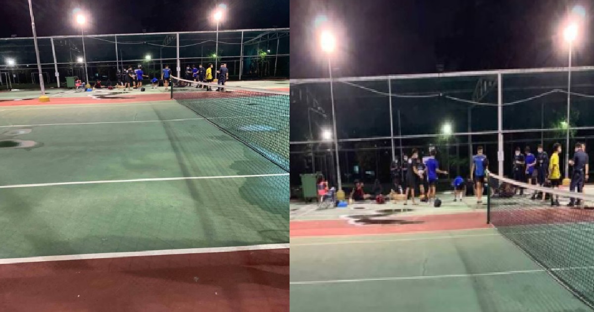 YPS CAUGHT BY POLICE FOR PLAYING FOOTBALL IN GROUP OF 10