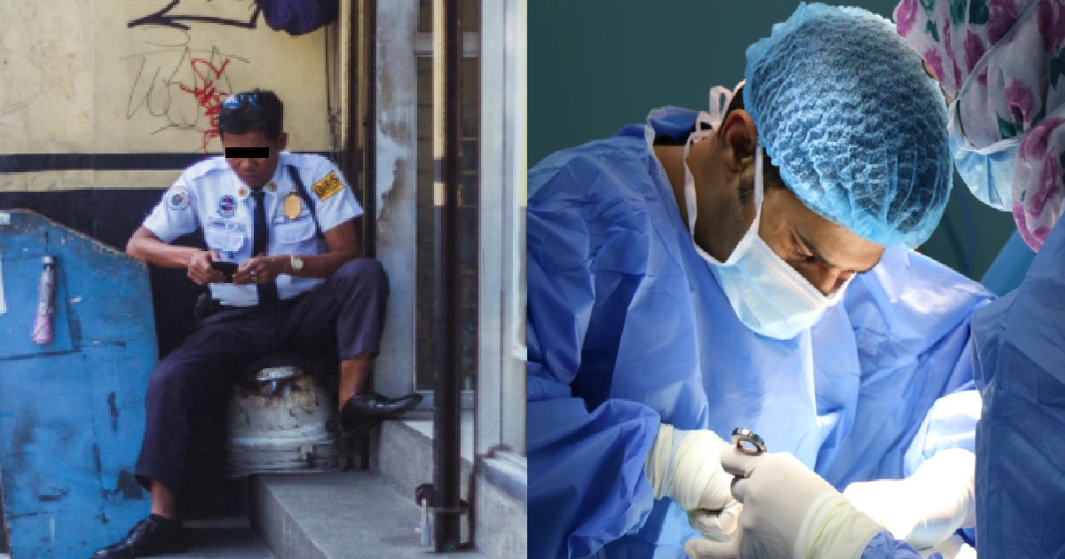 SECURITY GUARD POSED AS DOCTOR, PERFORMS SURGERY ON 80 Y.O AH MA, AH MA DIES