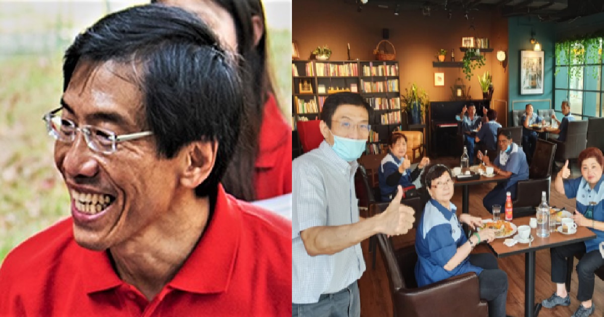 SDP’S CHEE SOON JUAN OPENS NEW CAFE, BELANJA MALL CLEANERS MAKAN