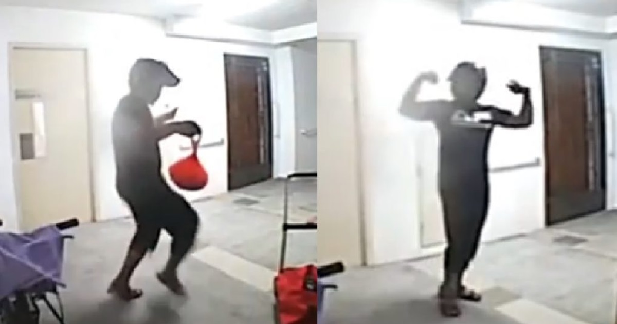 MOONWALKING FOOD DELIVERY RIDER, TIPPED $30 FOR HIS BREATHTAKING PERFORMANCE