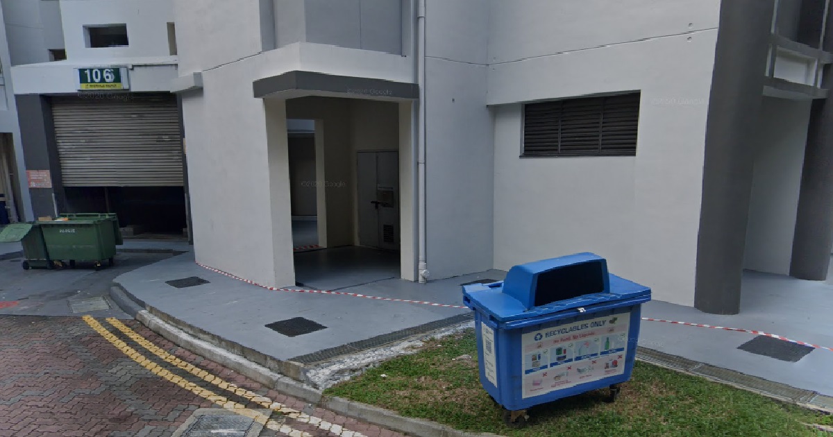 WOMAN FOUND DEAD AT BOTTOM OF SENGKANG HDB BUILDING