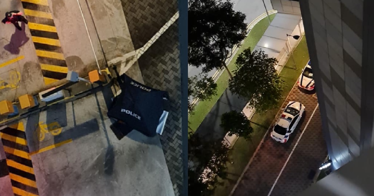 YOUNG BOY ALLEGEDLY JUMPED DOWN FROM 19TH FLOOR HDB BUILDING