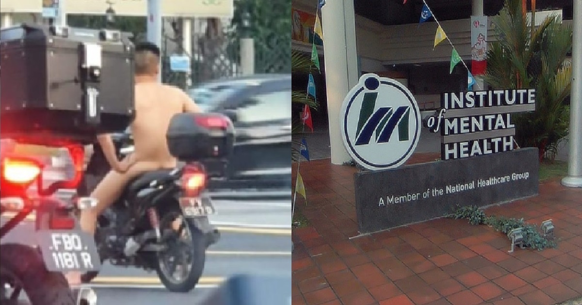 N*KED MAN RIDING MOTORCYCLE AT EUNOS, CHARGED AND REMANDED IN IMH