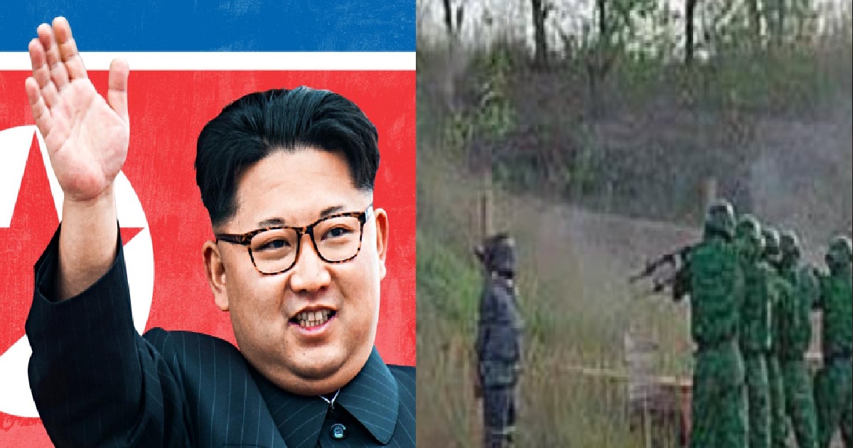 N-KOREAN MAN EXECUTED FOR SELLING S-KOREAN TV SHOWS, FAMILY FORCED TO WATCH