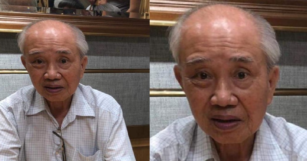 OLD MAN MISSING, WENT FOR HAIRCUT BUT NEVER RETURNED, LAST SEEN AT TAMPINES