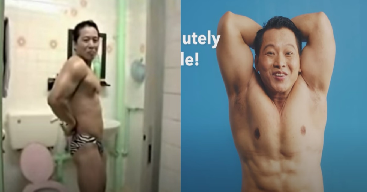 MOCCA MAN FROM 2007 VIRAL COMMERCIAL RETURNS! THIS TIME FLEXING FOR NEW AD